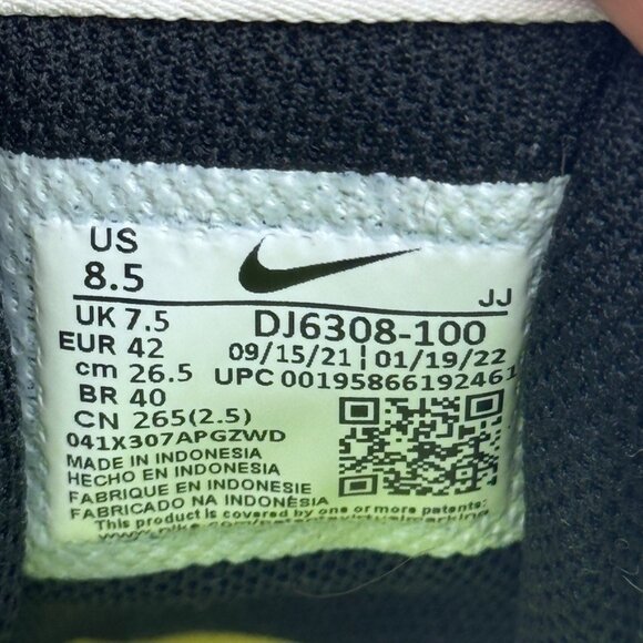 Nike Crater Impact SE Sneakers Men's 8.5 White DJ6308-100 Recycled Running Shoes - Picture 9 of 9